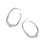 Women's Gold Silver Hoop Earrings Round Thick Circular 1