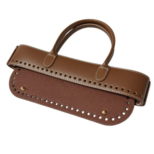 Leather Bag Bottom Shaper Bag Handle Leather Bag Making-brown