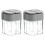OUNONA Pots à épices multiples (2 pièces) 1