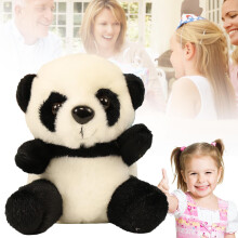 Peluche de panda de 15 cm (5,9 pulgadas) de adorable animal de peluche.