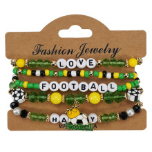 Handcrafted Beaded Wristband With Adjustable Closure-Section 4