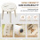 Naturally Sanded Acacia Wood Side Table 4