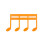 Pince à notes de musique, support de piano, partition de-Orange 1