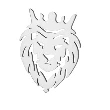 Modieuze dierenbroche met weelderigheidsontwerp,-Zilver B