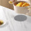 Cotton Rope Woven Placemat Set Grey 6 pcs + 1 Shelf 1