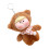 Pluche pop sleutelhanger vinyls sleutel accessoire portemonnee-D 1