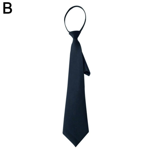 Men's Polyester Silk Skinny Neck Tie – 42 cm