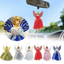 Christmas Tree Topper Angel Ornament with Hanging Rope