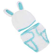 Newborn Rabbit Hat and Pants Set