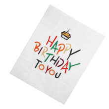 Soft Polyester Birthday Backdrop