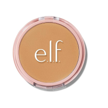 e.l.f. Halo Glow Powder Filter, Ultra-fine Finishing Powder, Smooths The Look of Pores & Fine Lines, Creates A Soft-Focus Glow, Tan Warm