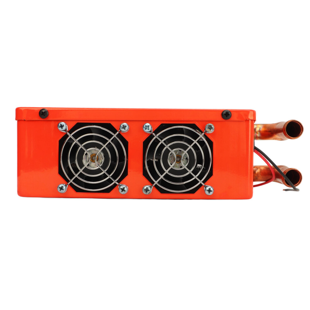 Small Car Defroster Fan 50W 3 Holes Red 7790334557747
