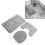 Toilet Lid Mat and Rug Training Set 4