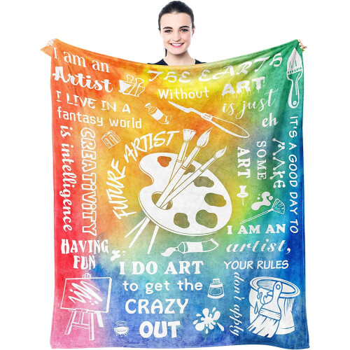 Anwaltsgeschenkdecke (152 x 127 cm) für Abschlussfeier/Geburtstag
