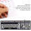 2 Pack Universal Keycap Stickers Matte 1