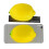 Artificial Lemons Home Decoration 10pcs 4x3in 6