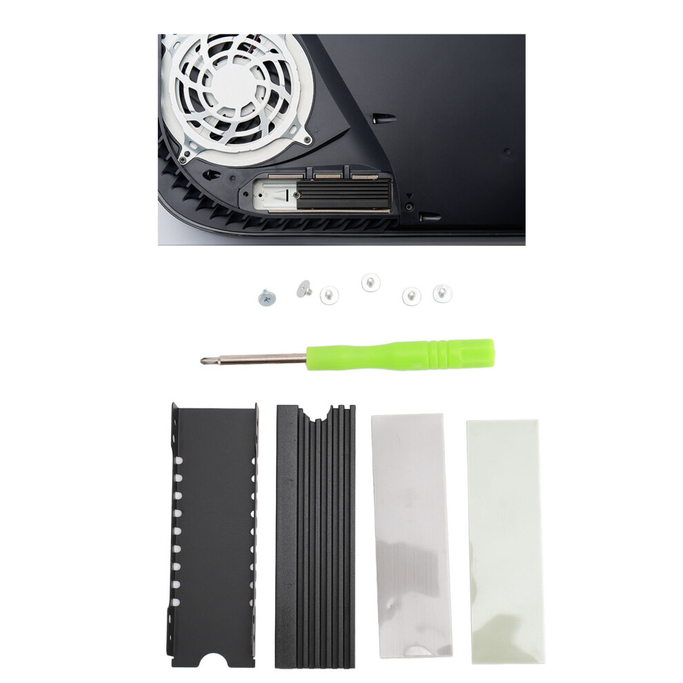 M.2 Nvme 2280 Heatsink Dual-Sided Support 7790334625538