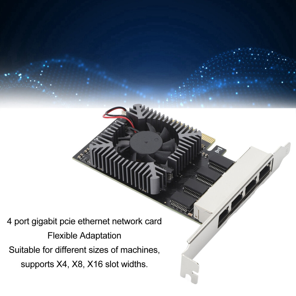 2.5Gbps 4 Port Pcie Ethernet Card Rtl8125b 7790334550793