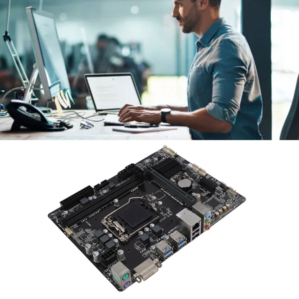 Lga 1151 M-Atx Motherboard With 5 Phase Power 7790334551080