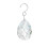 Clear Glass Crystal Teardrop Ornaments 10 pcs 3