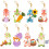 Easter Hanging Ornament Set Colorful 8 pcs 2