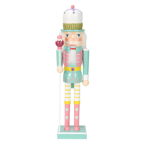 Wooden Nutcracker Decoration Traditional Christmas Doll 1