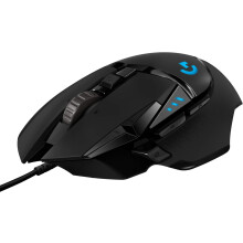 Logitech G502 HERO High Performance Wired Gaming Mouse, HERO 25K Sensor, 25,600 DPI, RGB, Adjustable Weights