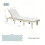 5-Position Adjustable Wood Lounge with Cushions 2