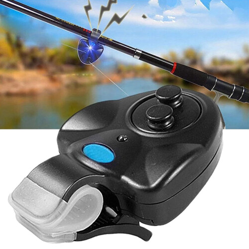 Fishing Bite Alarm with LED Light and Sound 1