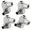 4Pack Durability Aluminum Pneumatic Rotary Fitting 360 Degree-1 1