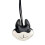 Adorable Husky Shaped Key Ring PU Leather Craftsmanship-Black 1