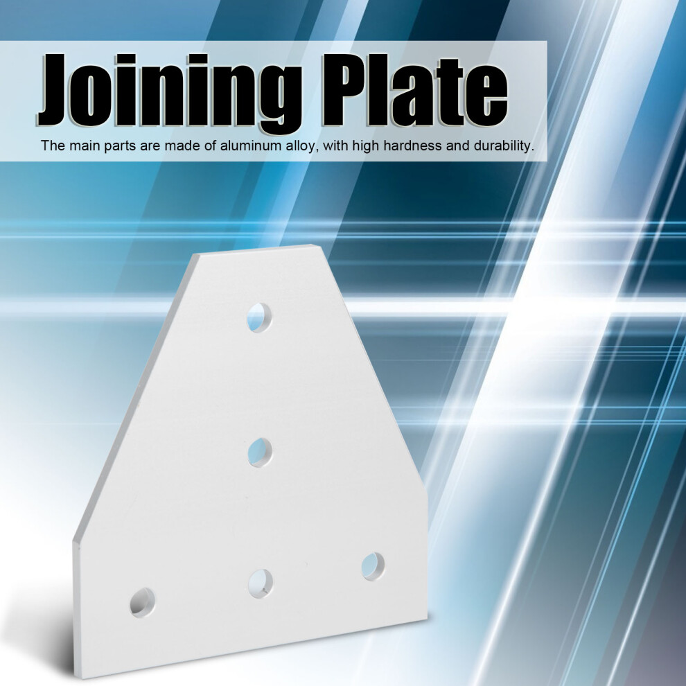 203040 T Plate Aluminium 5 Hole