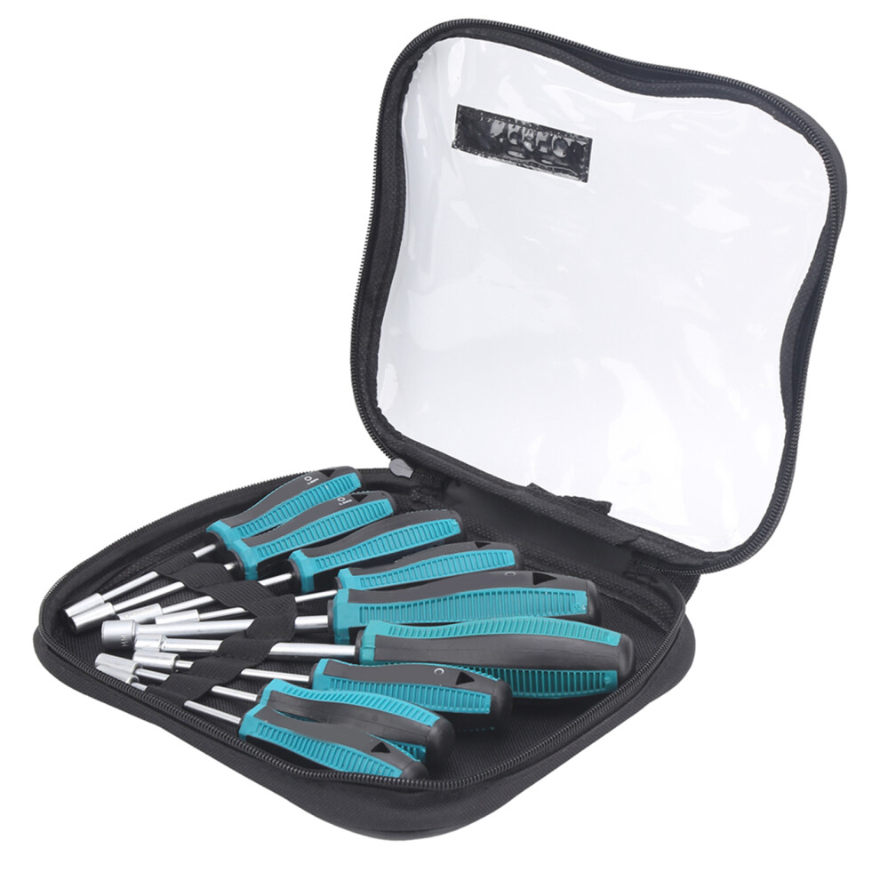 AntiSlip Hex Screwdriver Set 9pc