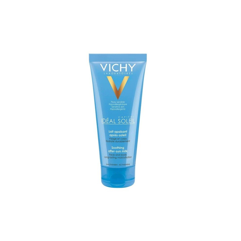 Vichy Ideal Soleil After Sun Daily Milky Care | Soothing After Sun Hydrating Lotion for Sun-Exposed Skin - 300ml