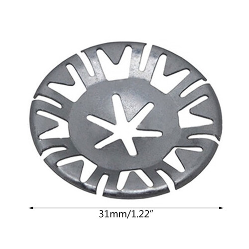 Metal Heat Shield Clips Washers 20 pcs 2