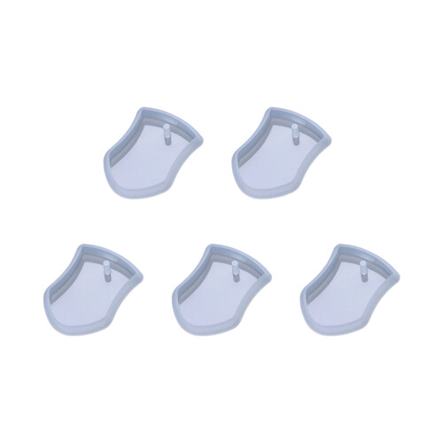 Ensemble de 5 moules à breloques créatifs en Silicone, conçus-2
