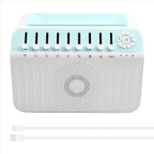 Portable Nature Sound Bluetooth Speaker White Noise Night Light Humidi