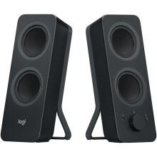 Logitech Z207 Wireless Bluetooth PC Speakers, Stereo Sound, 10 Watts Peak Power, 3.5mm Audio Input, Headphone Jack