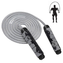 Jump Rope Fitness Method, Weighted Adjustable Length Skipping Rope for Indoor Outdoor Cardio Endurance 2025
