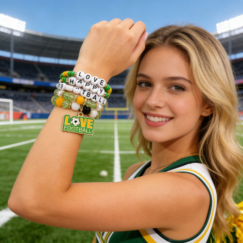 Handcrafted Beaded Wristband With Adjustable Closure-Section 4 2
