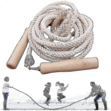 5m Long Jump Rope, Multiplayer Rope Skipping, Long Skipping Rope with Wooden Handle, Best Team Group Double Dutch Jump Rope well