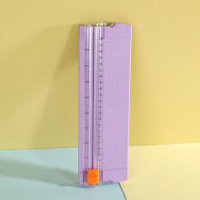 Mini Paper Cutter 10.6 in Straight Trimmer with Side Ruler