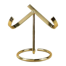 Metal Heart-Shaped Easel Display Stand for Mineral Specimens