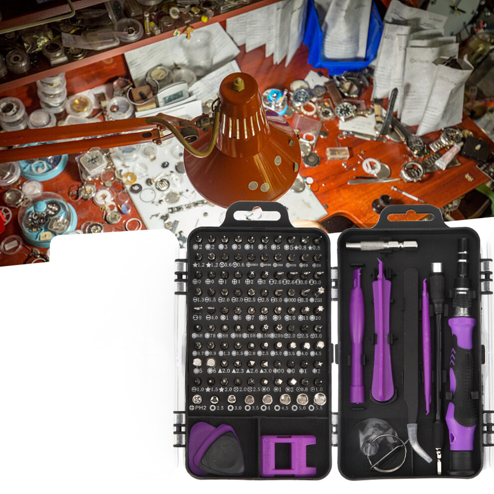 Multifunctional 115 in 1 Screwdriver Set for