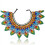 Overdreven Multi Strand Bead Ketting Statement Sieraden-Y0313 1 5