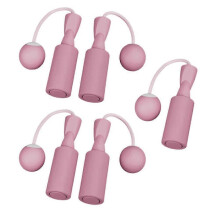 Cordless Ball Skipping Rope Wireless Weighted Ball Skipping Rope Wireless Slimming Skipping Rope Pink
