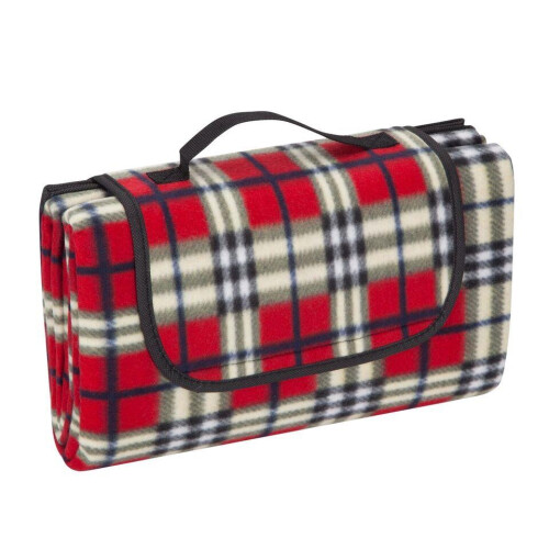 True Face Waterproof Picnic Blanket Red Foldable Outdoor Mat