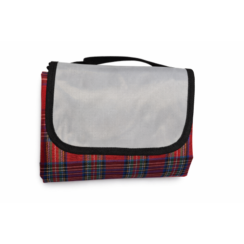 True Face Waterproof Picnic Blanket Red Foldable Outdoor Mat 2