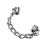 Drain Chain Descaler Flexible Shaft Pipe-Double head single c 1