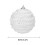 Christmas Ornament Pearl Thread Pendant 3.1 inch 2